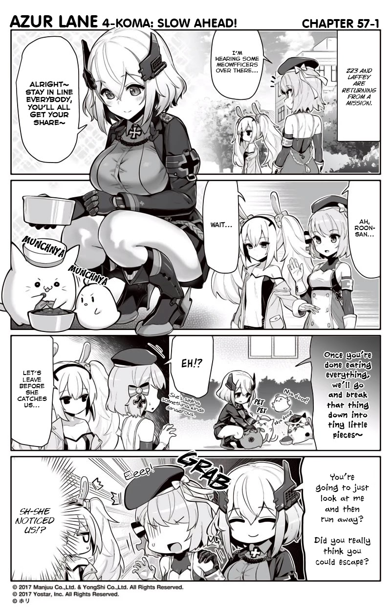 Azur Lane 4-koma: Slow Ahead! Chapter 57 - Page 1