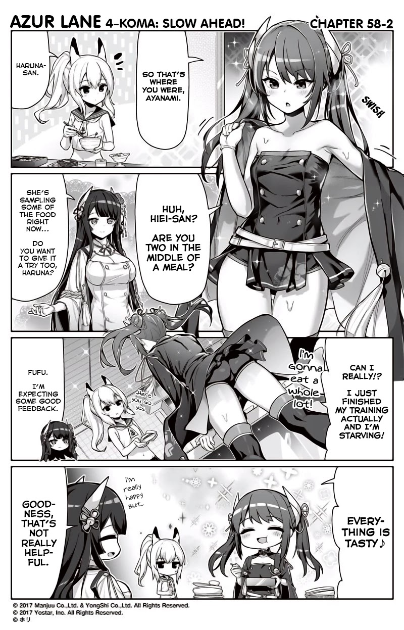 Azur Lane 4-koma: Slow Ahead! Chapter 58 - Page 2