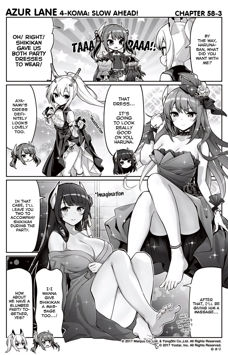 Azur Lane 4-koma: Slow Ahead! Chapter 58 - Page 3
