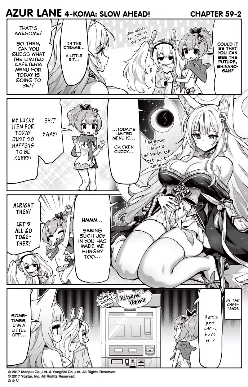 Azur Lane 4-koma: Slow Ahead! Chapter 59 - Page 2