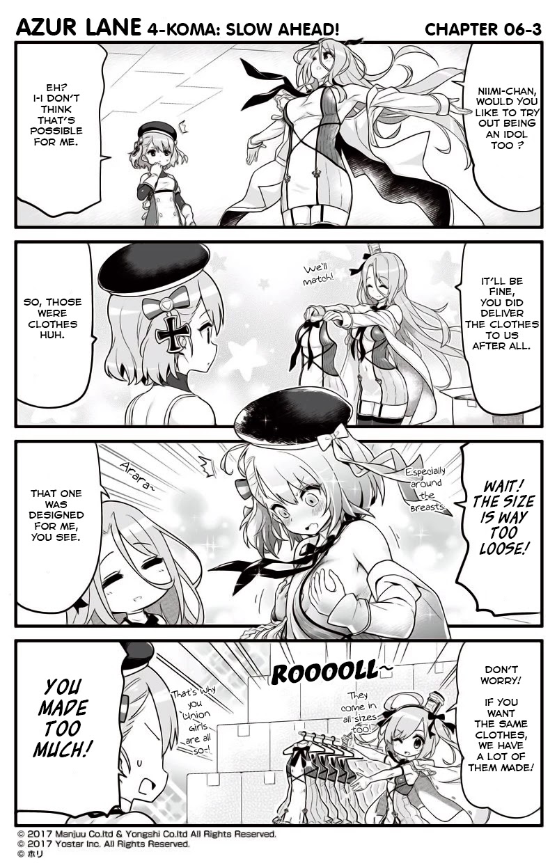 Azur Lane 4-koma: Slow Ahead! Chapter 6 - Page 3