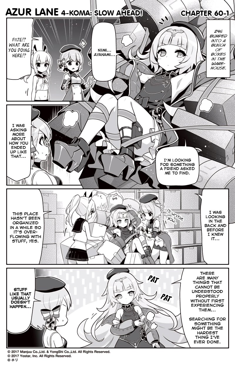 Azur Lane 4-koma: Slow Ahead! Chapter 60 - Page 1