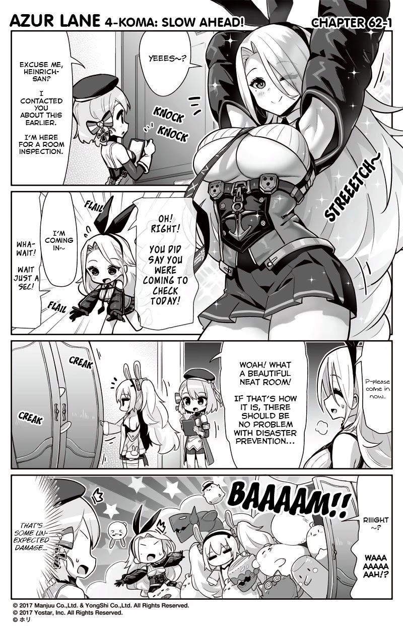 Azur Lane 4-koma: Slow Ahead! Chapter 62 - Page 1