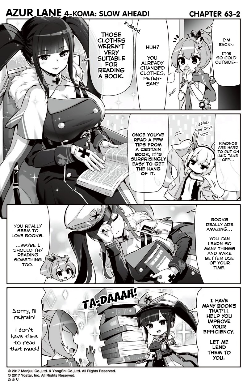 Azur Lane 4-koma: Slow Ahead! Chapter 63 - Page 2