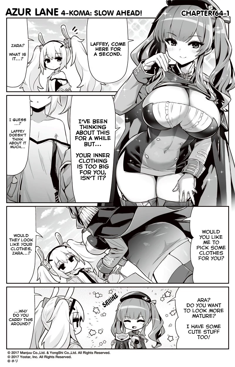 Azur Lane 4-koma: Slow Ahead! Chapter 64 - Page 1
