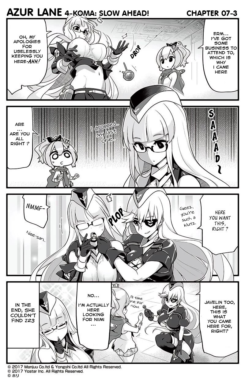 Azur Lane 4-koma: Slow Ahead! Chapter 7 - Page 3
