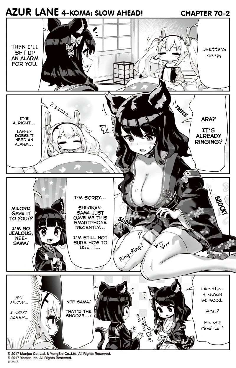 Azur Lane 4-koma: Slow Ahead! Chapter 70 - Page 2