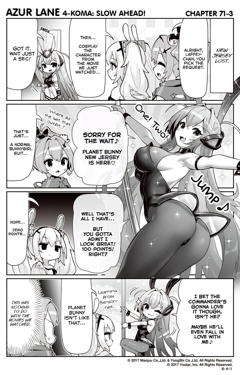 Azur Lane 4-koma: Slow Ahead! Chapter 71 - Page 3