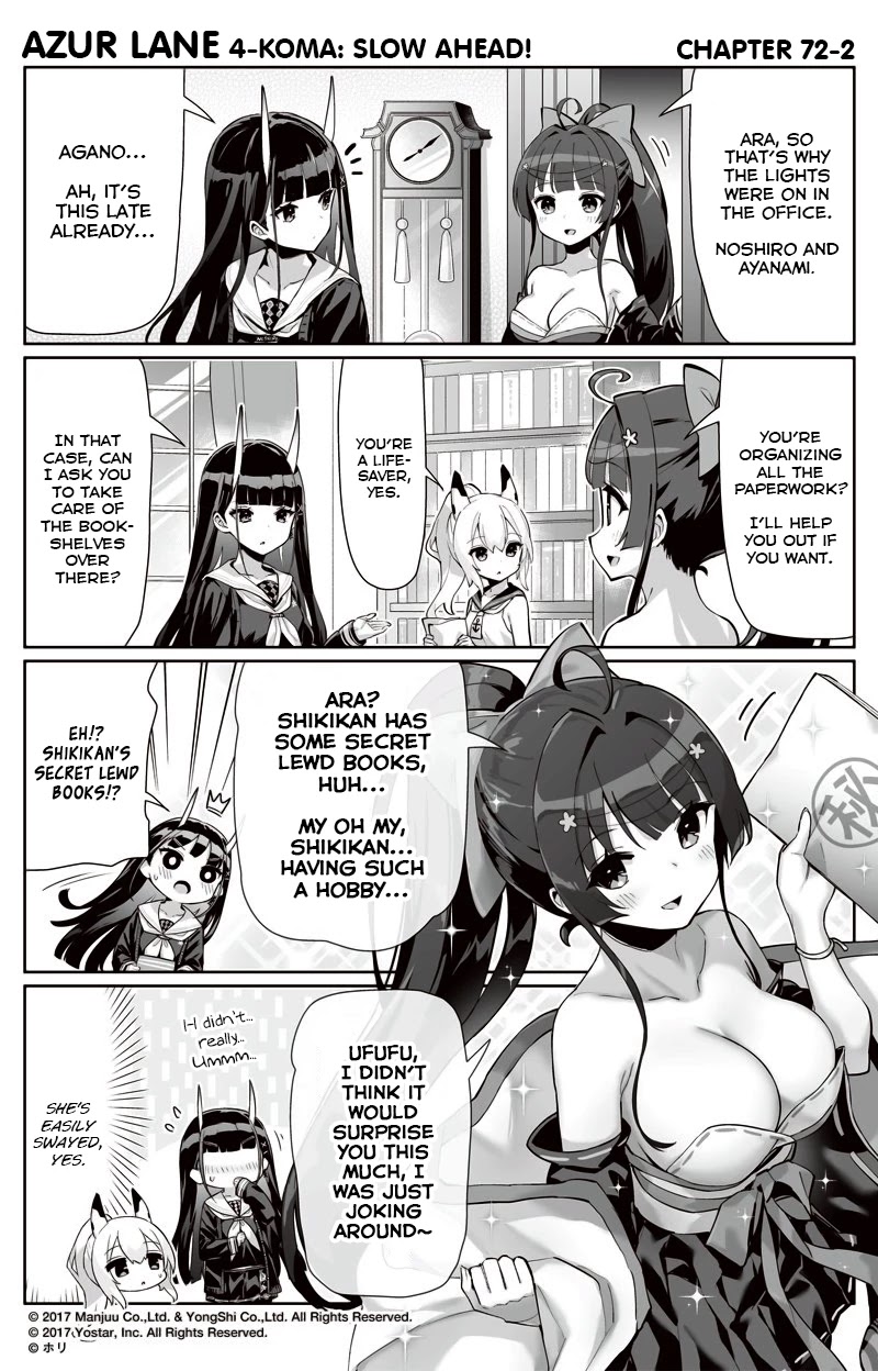 Azur Lane 4-koma: Slow Ahead! Chapter 72 - Page 2