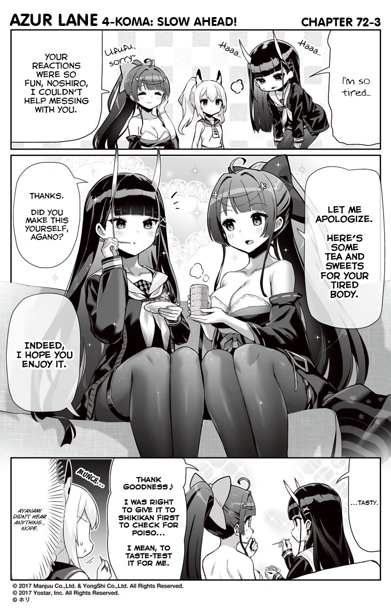 Azur Lane 4-koma: Slow Ahead! Chapter 72 - Page 3