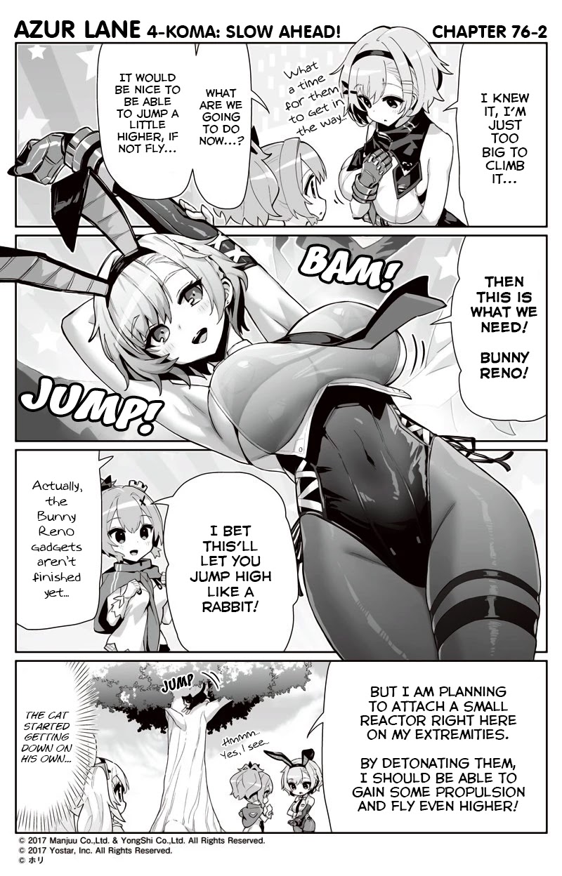 Azur Lane 4-koma: Slow Ahead! Chapter 76 - Page 2