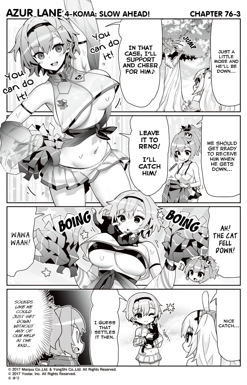 Azur Lane 4-koma: Slow Ahead! Chapter 76 - Page 3