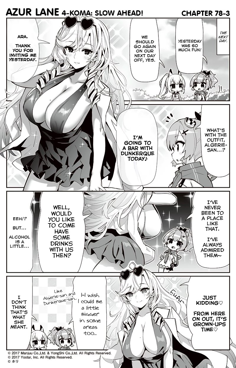 Azur Lane 4-koma: Slow Ahead! Chapter 78 - Page 3