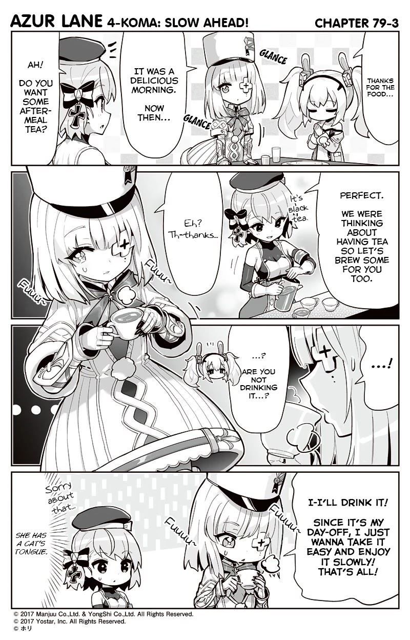Azur Lane 4-koma: Slow Ahead! Chapter 79 - Page 3