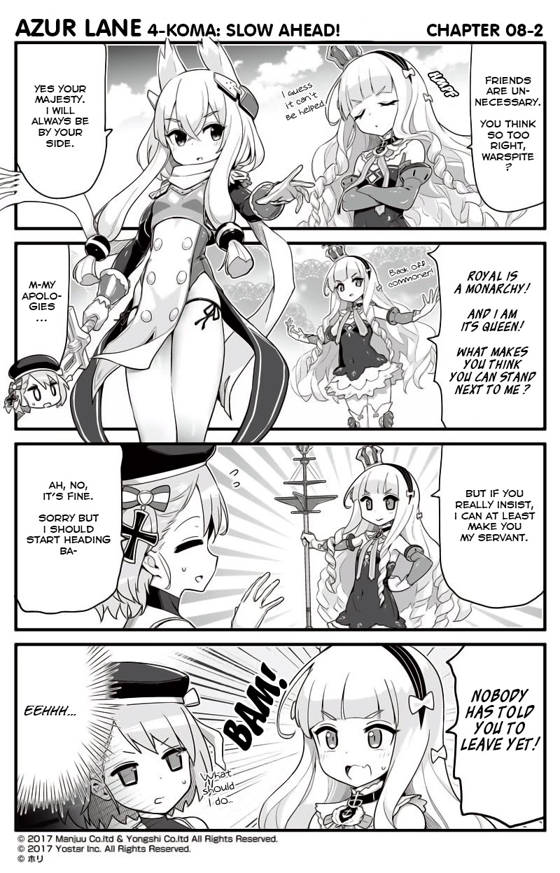 Azur Lane 4-koma: Slow Ahead! Chapter 8 - Page 2