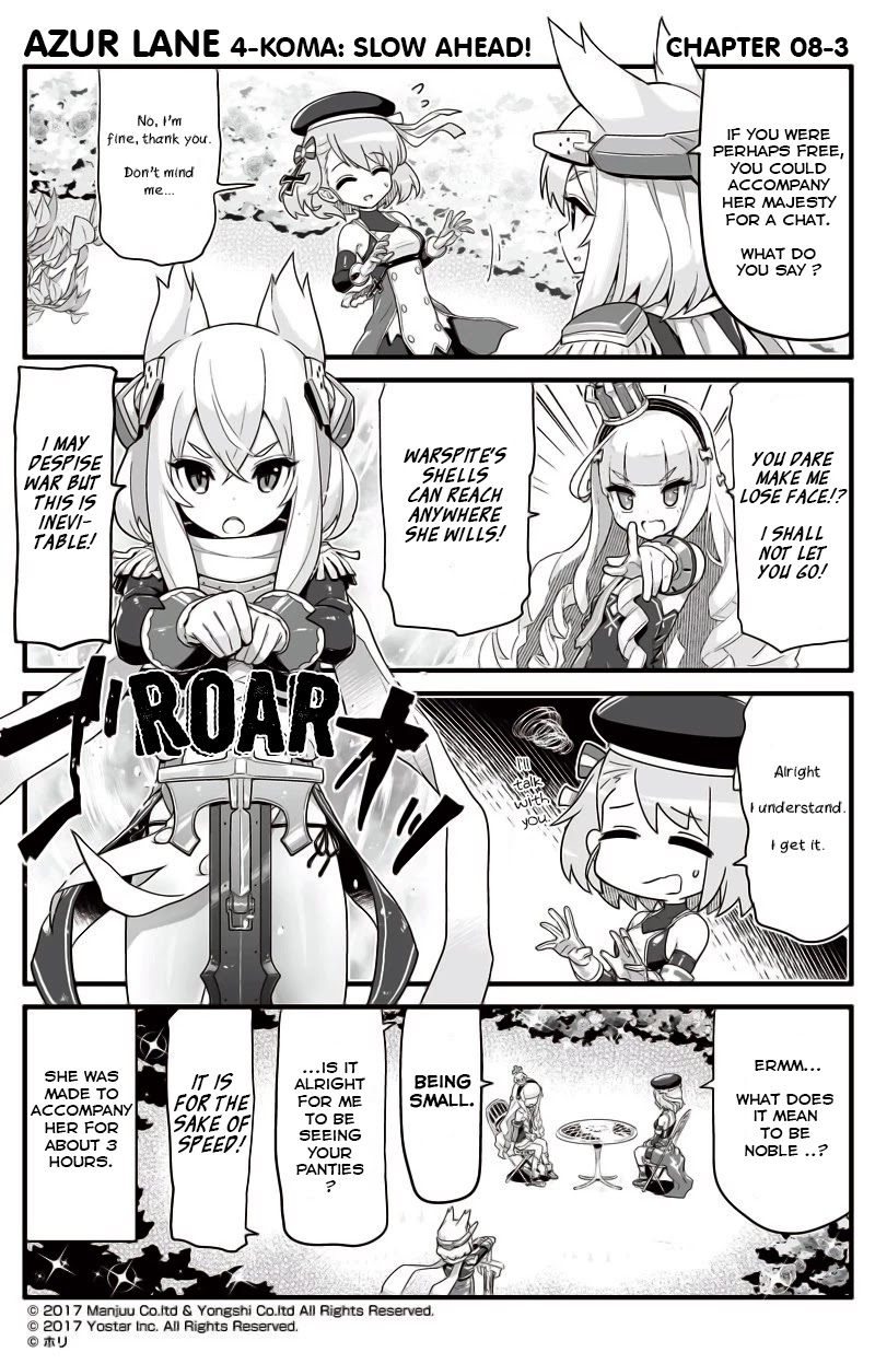 Azur Lane 4-koma: Slow Ahead! Chapter 8 - Page 3