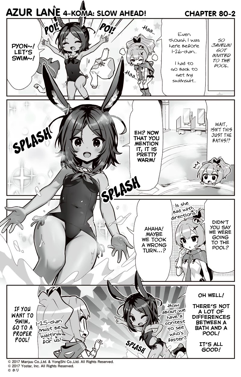 Azur Lane 4-koma: Slow Ahead! Chapter 80 - Page 2