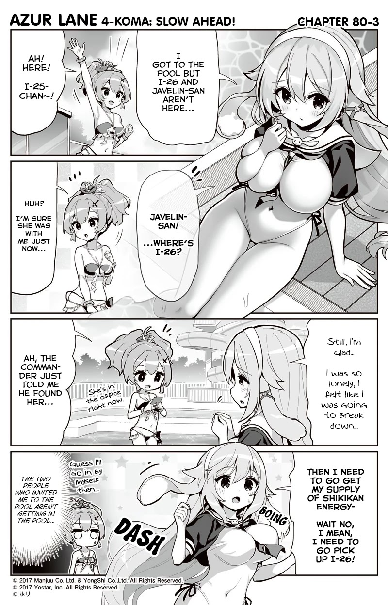 Azur Lane 4-koma: Slow Ahead! Chapter 80 - Page 3