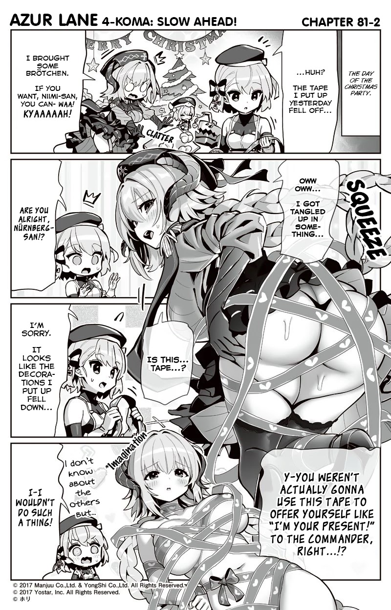 Azur Lane 4-koma: Slow Ahead! Chapter 81 - Page 2