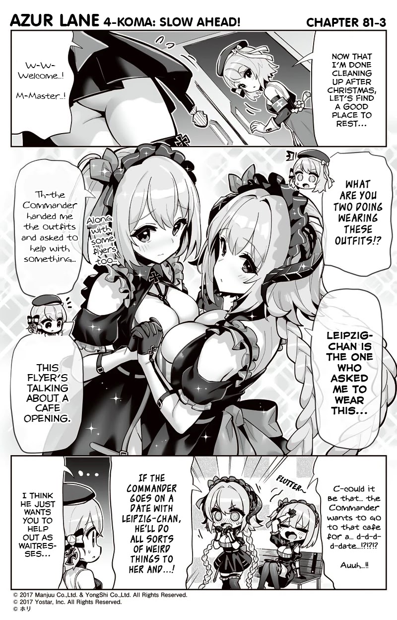Azur Lane 4-koma: Slow Ahead! Chapter 81 - Page 3