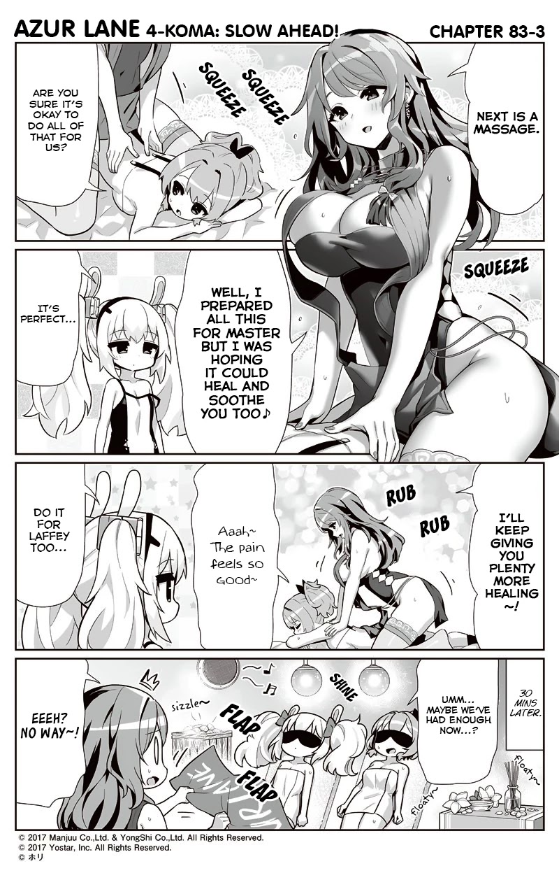 Azur Lane 4-koma: Slow Ahead! Chapter 83 - Page 3