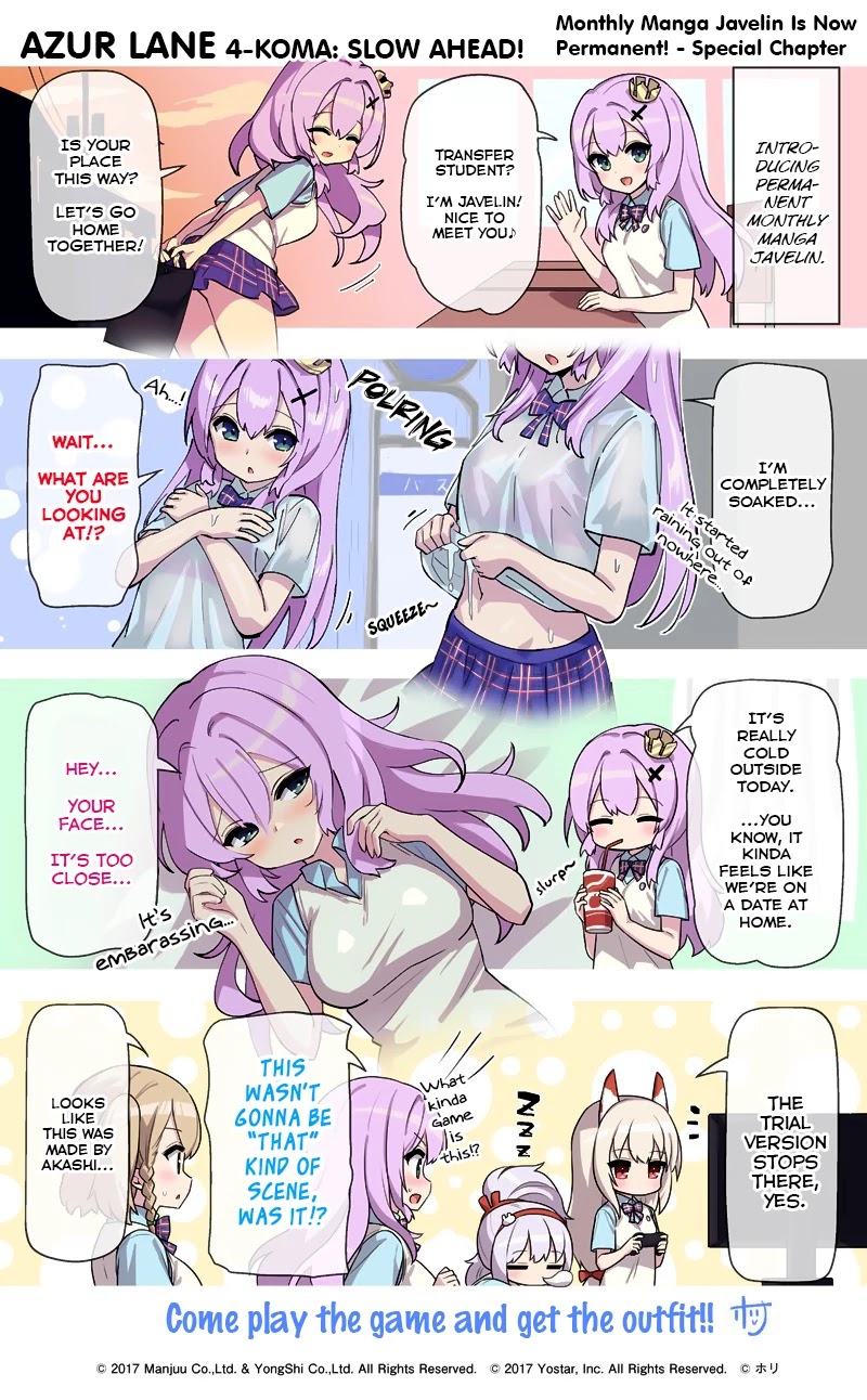 Azur Lane 4-koma: Slow Ahead! Chapter 86.5 - Page 1