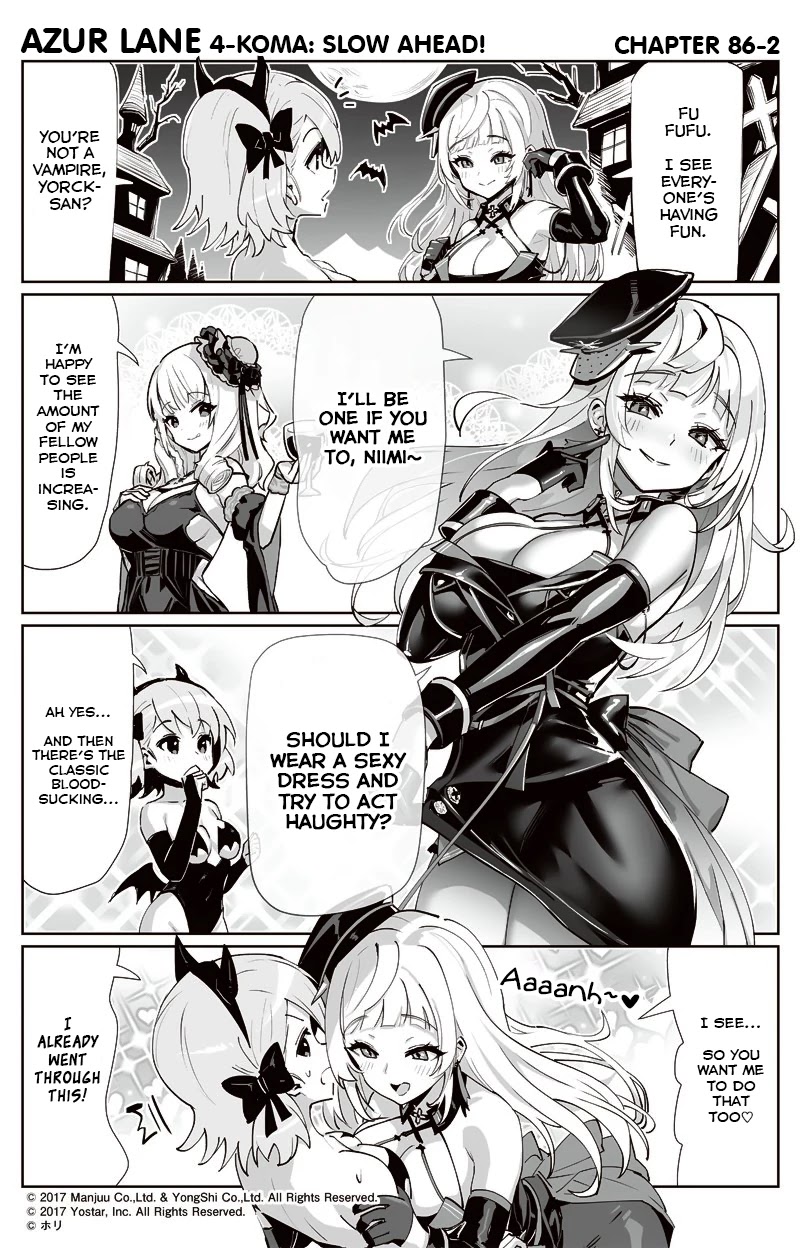 Azur Lane 4-koma: Slow Ahead! Chapter 86 - Page 2