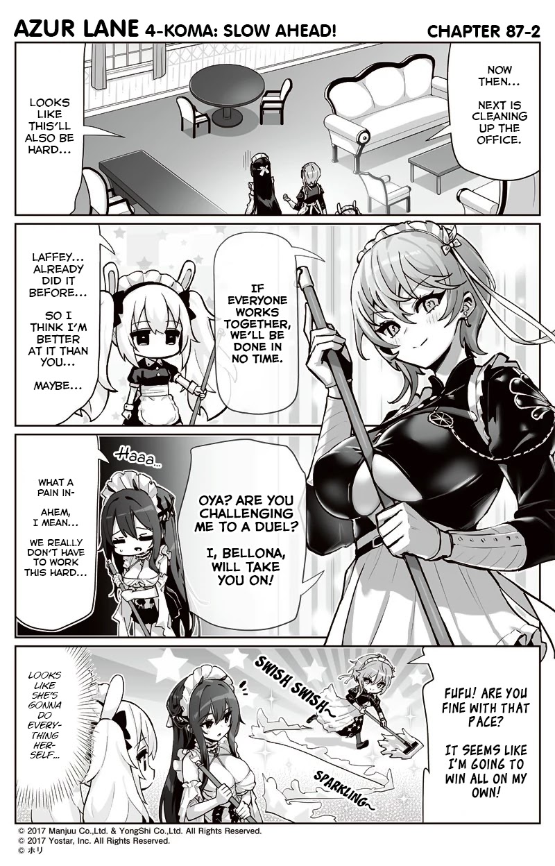 Azur Lane 4-koma: Slow Ahead! Chapter 87 - Page 2