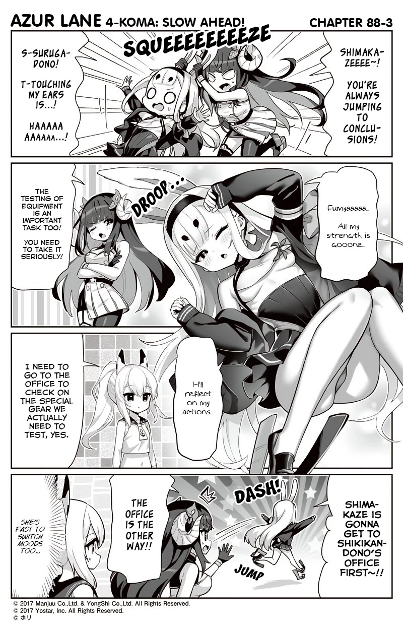 Azur Lane 4-koma: Slow Ahead! Chapter 88 - Page 3
