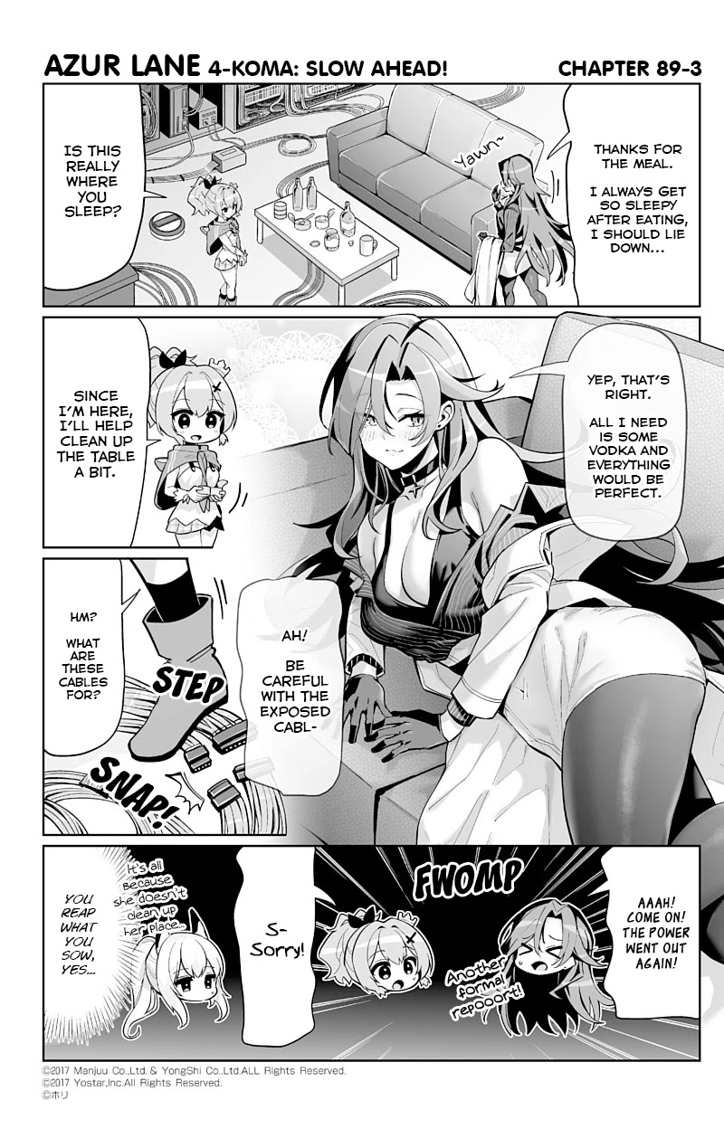 Azur Lane 4-koma: Slow Ahead! Chapter 89 - Page 3