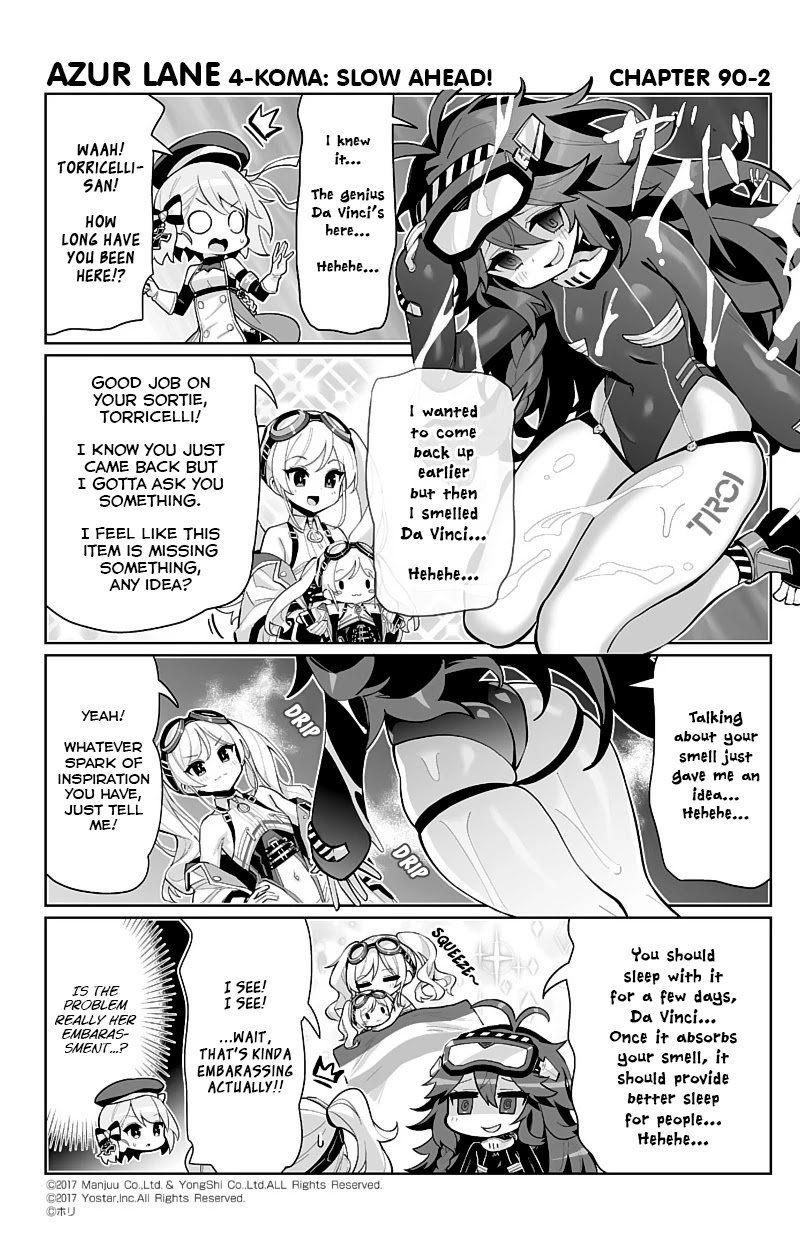 Azur Lane 4-koma: Slow Ahead! Chapter 90 - Page 2
