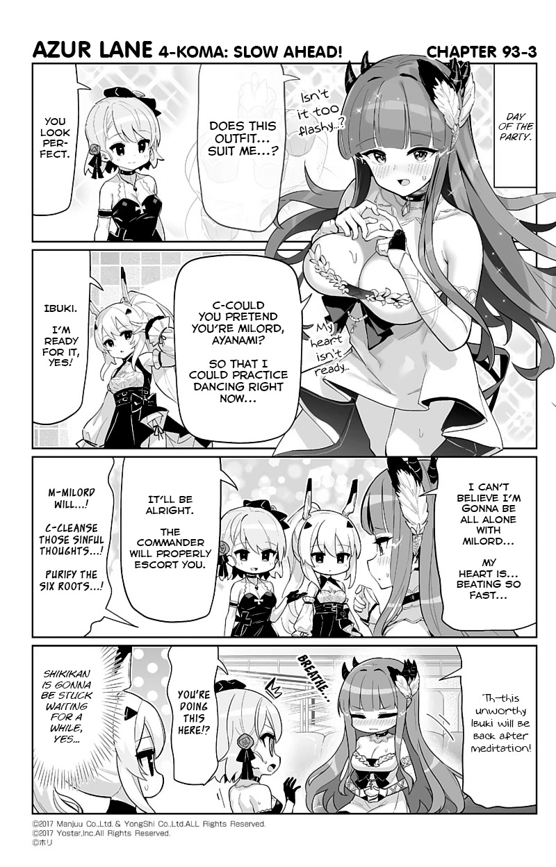 Azur Lane 4-koma: Slow Ahead! Chapter 93 - Page 3