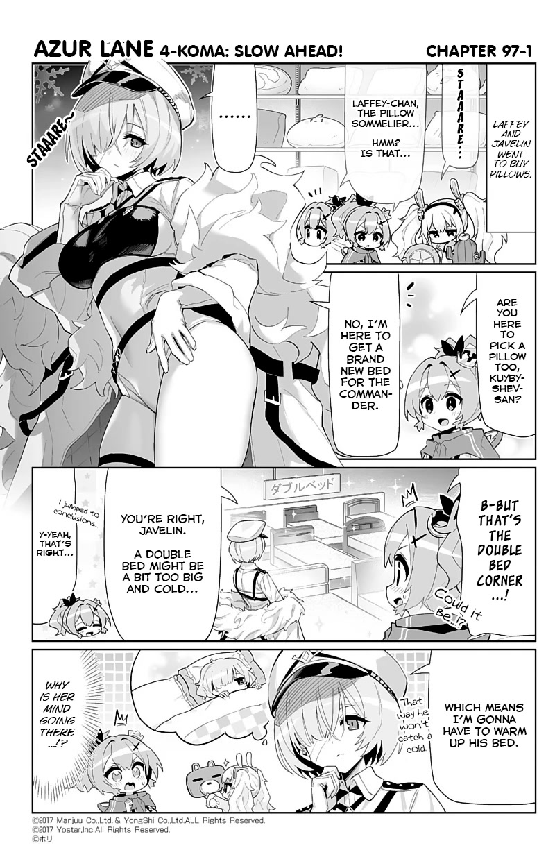 Azur Lane 4-koma: Slow Ahead! Chapter 97 - Page 1