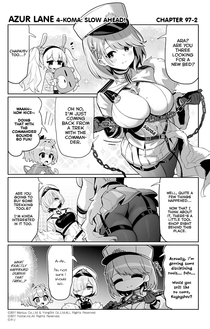 Azur Lane 4-koma: Slow Ahead! Chapter 97 - Page 2