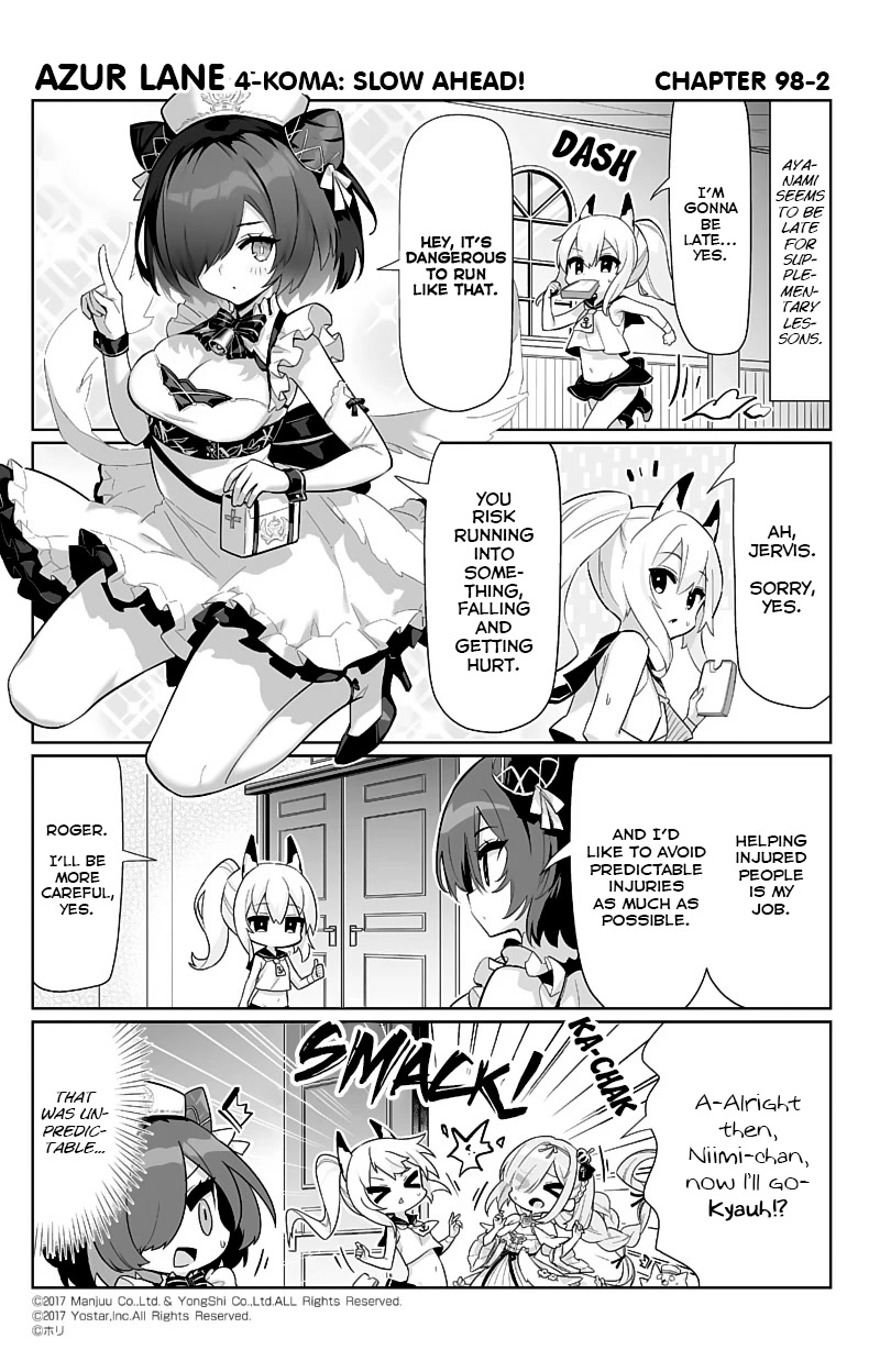 Azur Lane 4-koma: Slow Ahead! Chapter 98 - Page 2