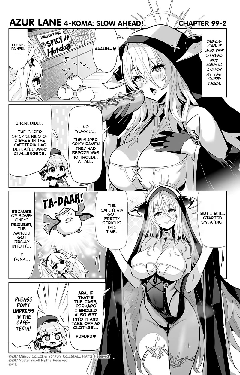 Azur Lane 4-koma: Slow Ahead! Chapter 99 - Page 2