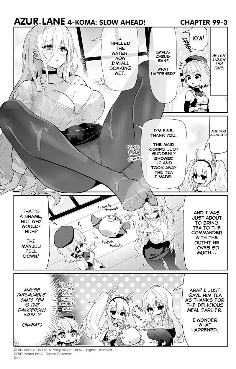 Azur Lane 4-koma: Slow Ahead! Chapter 99 - Page 3