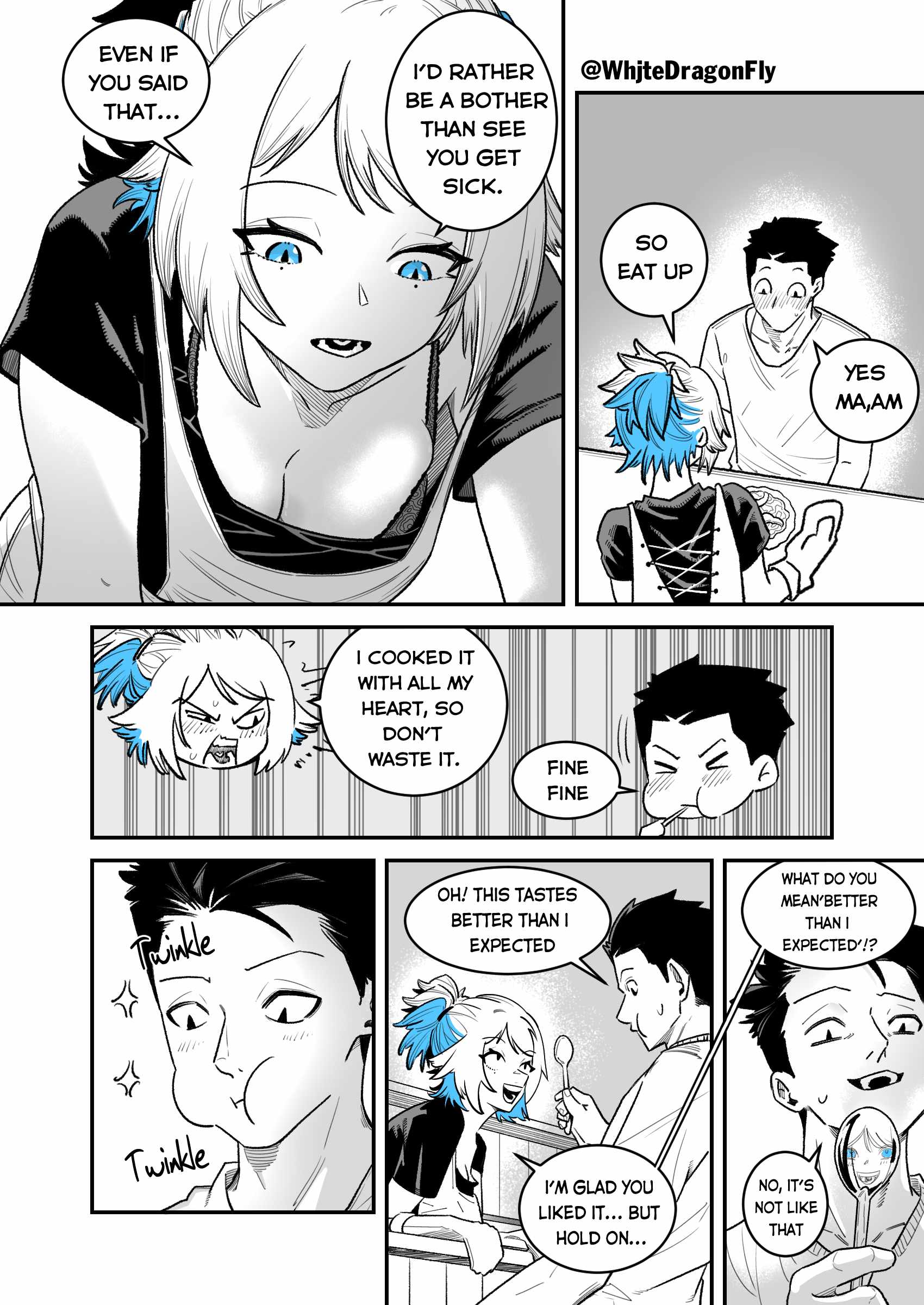 Azure Wants to Turn Me into the Ideal BF Chapter 13 - Page 3