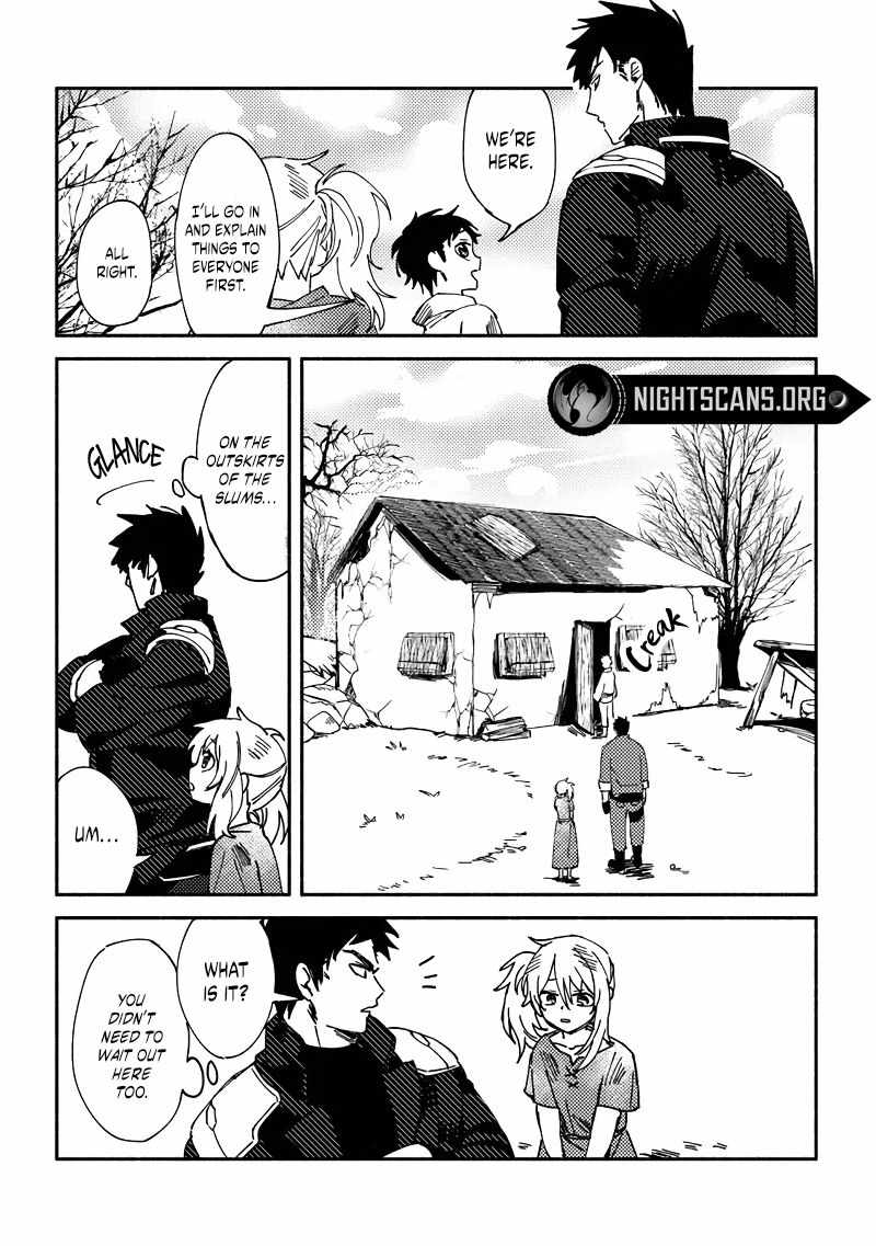 B-Rank Adventurer With an Evil Look Becomes a Daddy to the Protagonist and His Childhood Friends Chapter 1 - Page 16