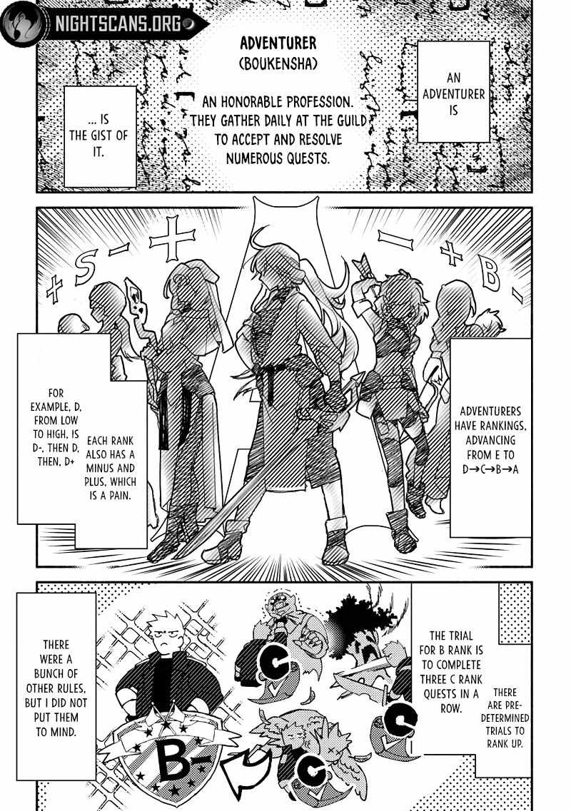 B-Rank Adventurer With an Evil Look Becomes a Daddy to the Protagonist and His Childhood Friends Chapter 1 - Page 8