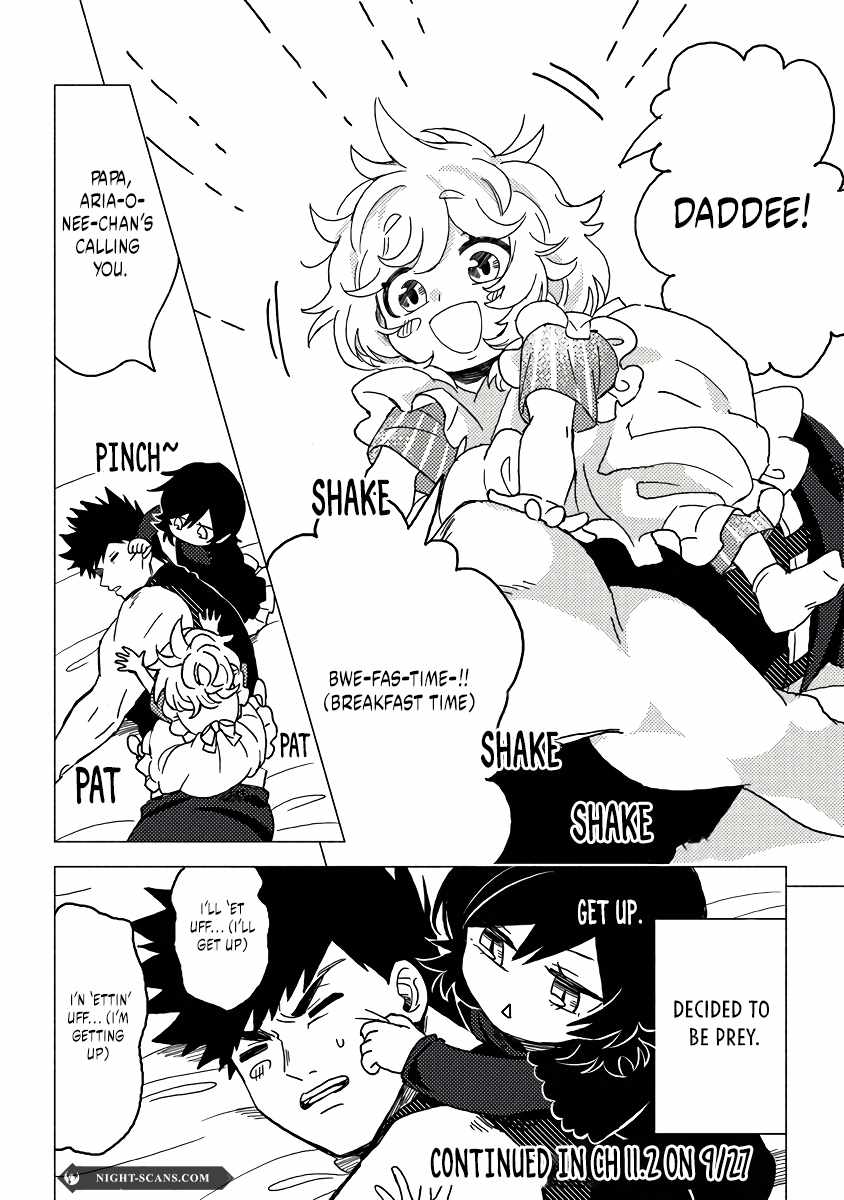 B-Rank Adventurer With an Evil Look Becomes a Daddy to the Protagonist and His Childhood Friends Chapter 11.1 - Page 11