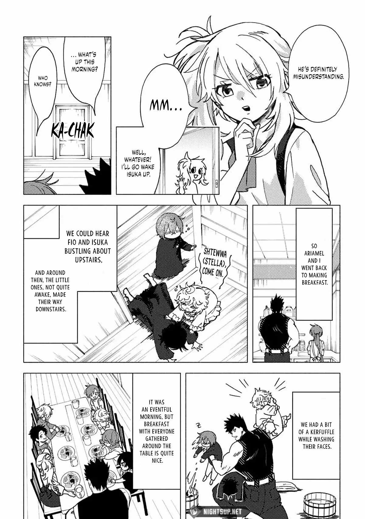 B-Rank Adventurer With an Evil Look Becomes a Daddy to the Protagonist and His Childhood Friends Chapter 13.1 - Page 5