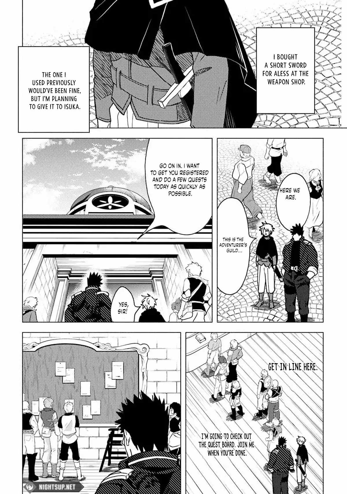 B-Rank Adventurer With an Evil Look Becomes a Daddy to the Protagonist and His Childhood Friends Chapter 13.1 - Page 9