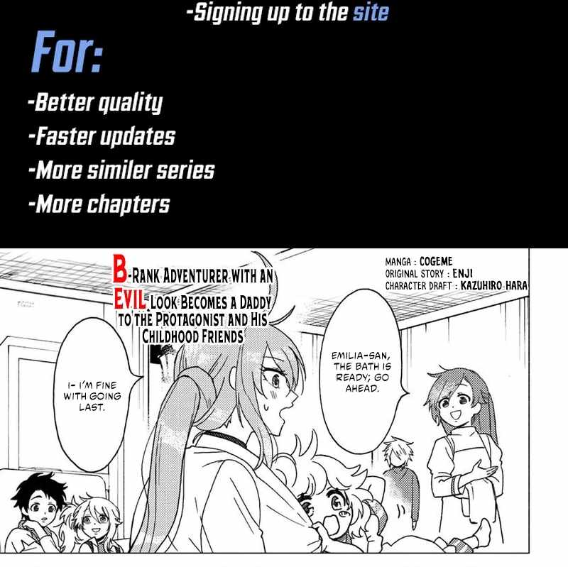 B-Rank Adventurer With an Evil Look Becomes a Daddy to the Protagonist and His Childhood Friends Chapter 15.1 - Page 2
