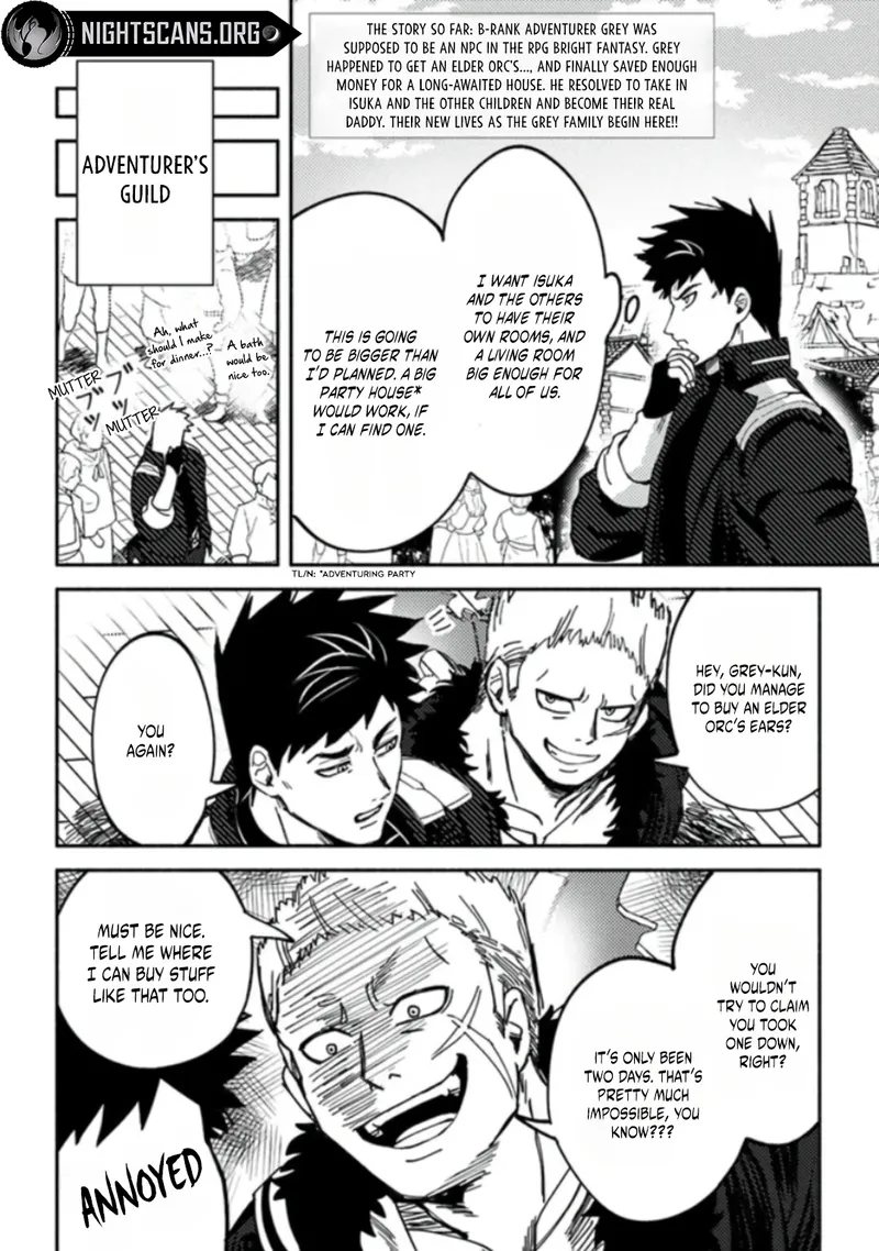 B-Rank Adventurer With an Evil Look Becomes a Daddy to the Protagonist and His Childhood Friends Chapter 3.1 - Page 4