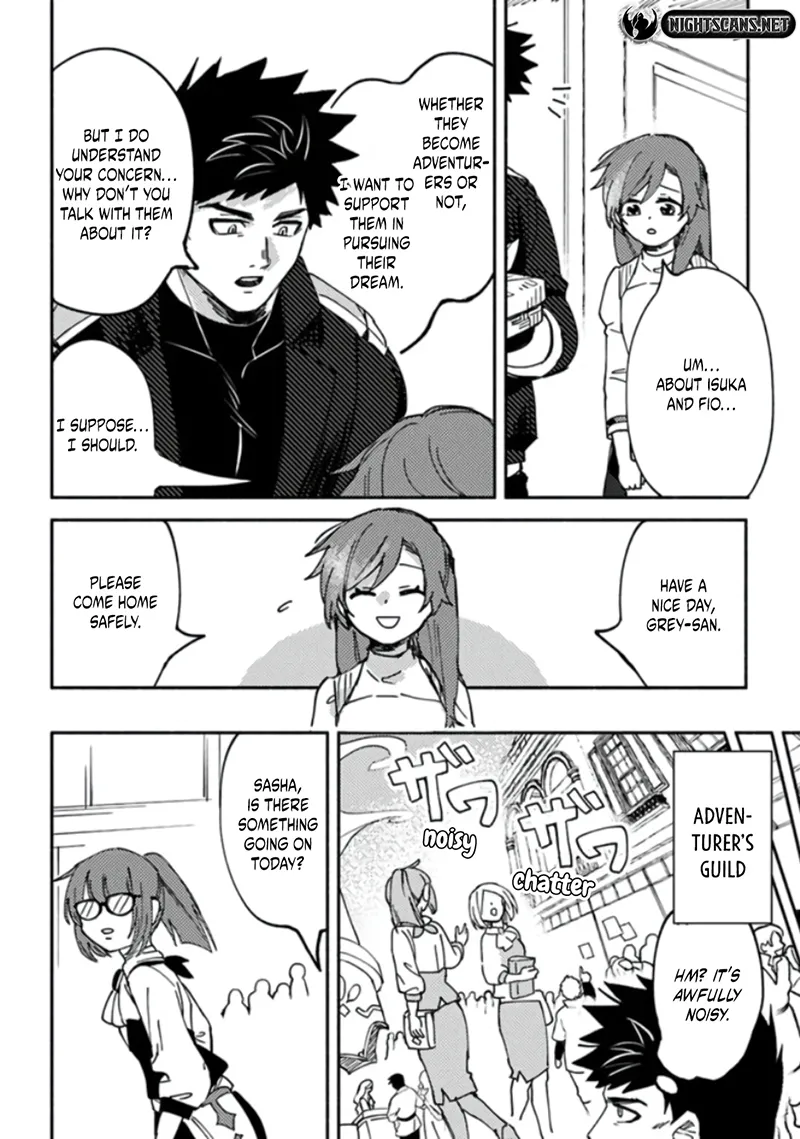 B-Rank Adventurer With an Evil Look Becomes a Daddy to the Protagonist and His Childhood Friends Chapter 4.2 - Page 3