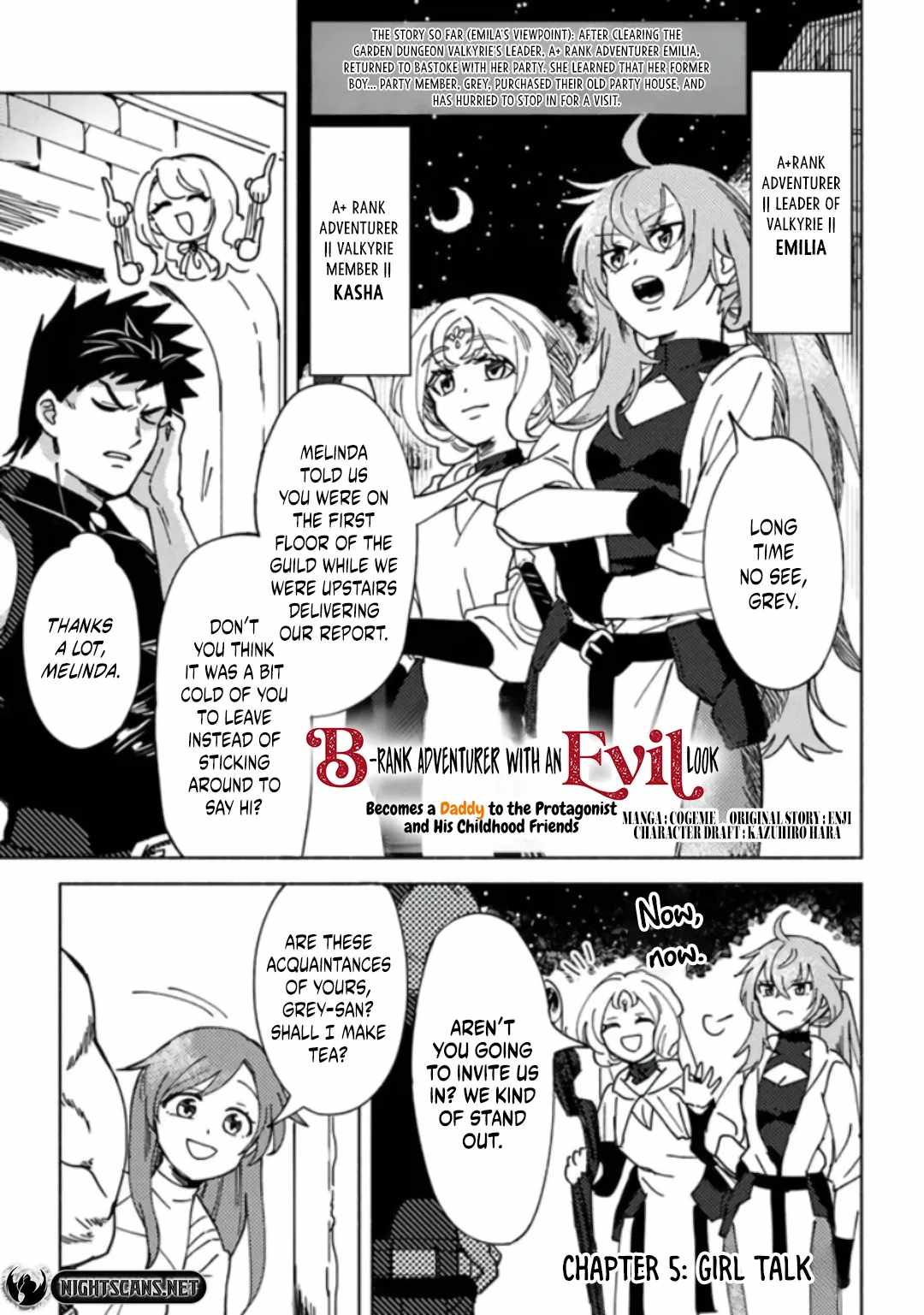 B-Rank Adventurer With an Evil Look Becomes a Daddy to the Protagonist and His Childhood Friends Chapter 5.1 - Page 2