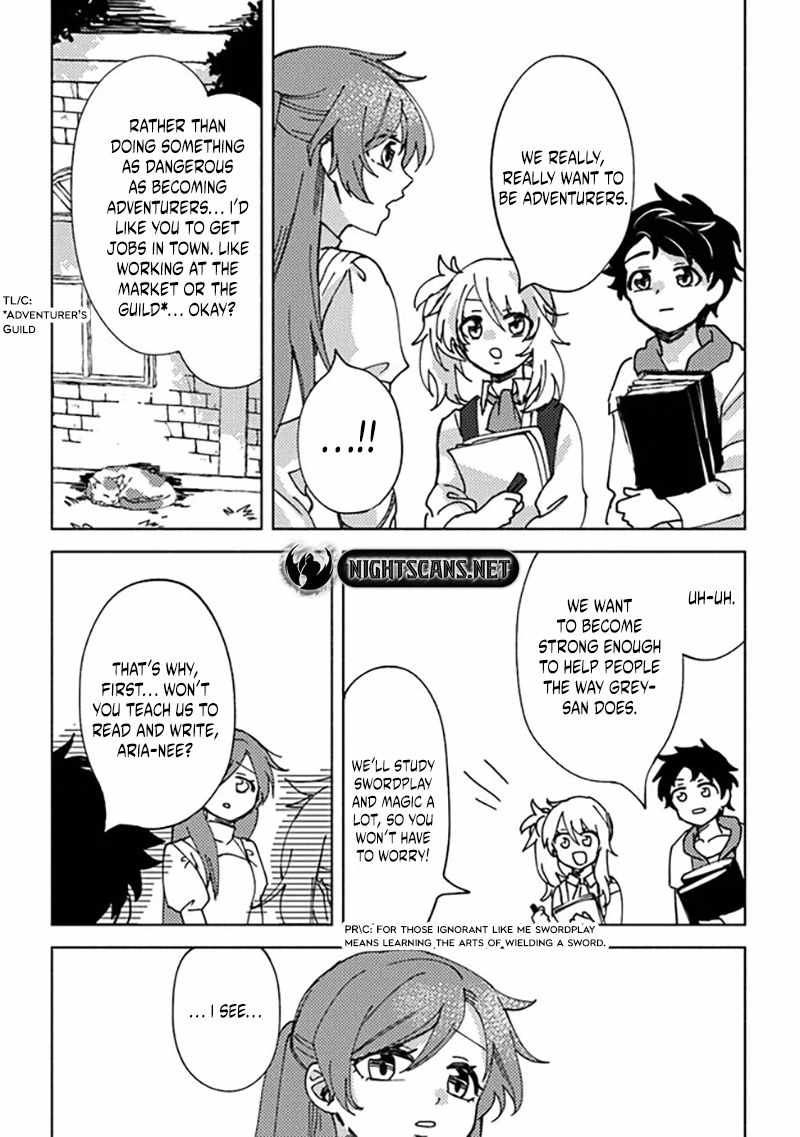 B-Rank Adventurer With an Evil Look Becomes a Daddy to the Protagonist and His Childhood Friends Chapter 5.5 - Page 8