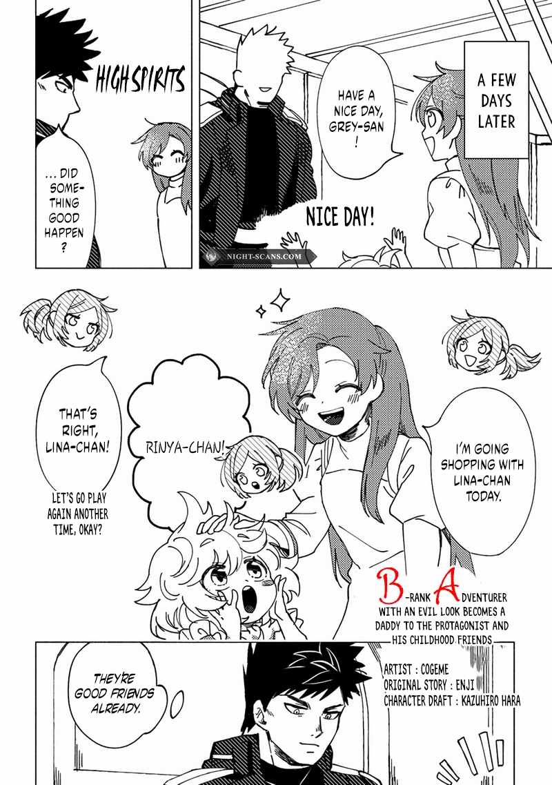 B-Rank Adventurer With an Evil Look Becomes a Daddy to the Protagonist and His Childhood Friends Chapter 6.2 - Page 2