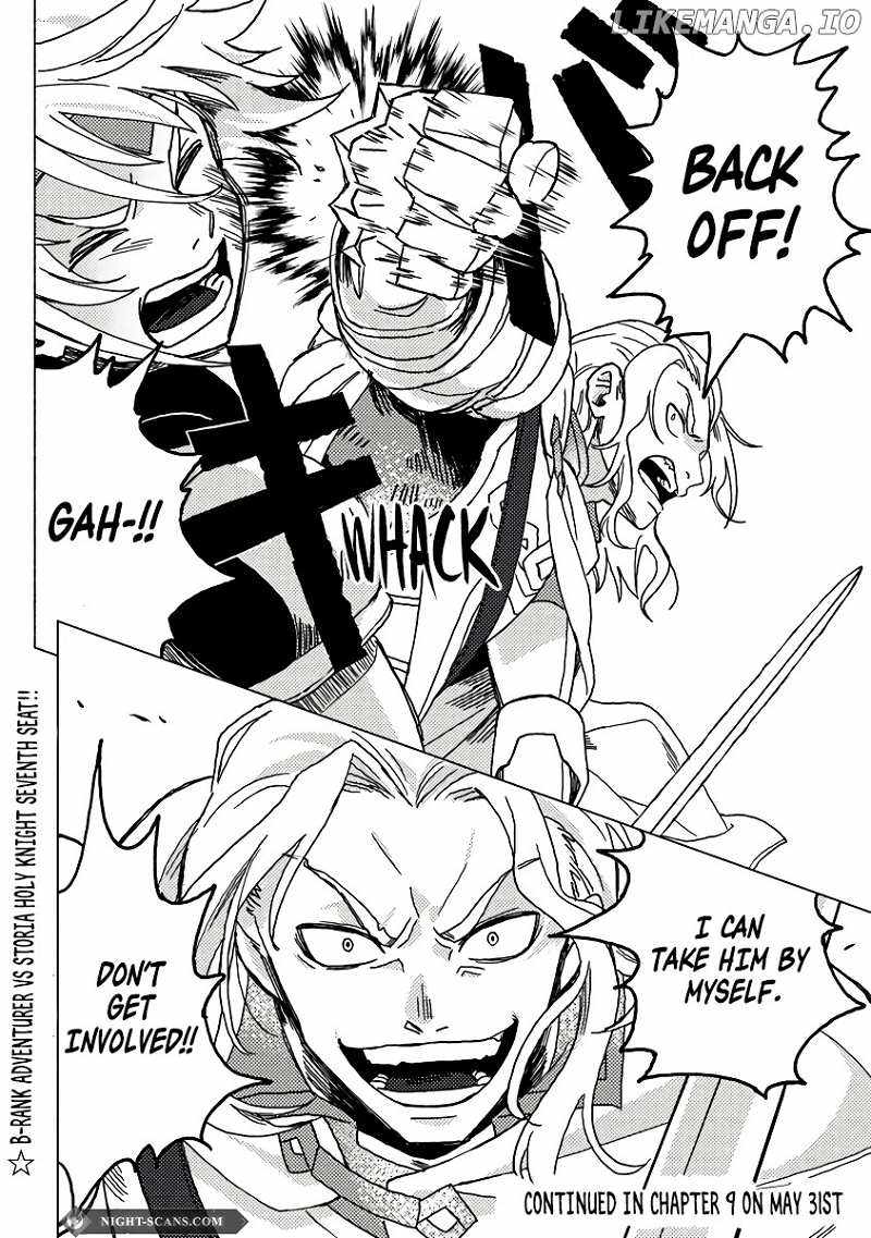 B-Rank Adventurer With an Evil Look Becomes a Daddy to the Protagonist and His Childhood Friends Chapter 8.2 - Page 8